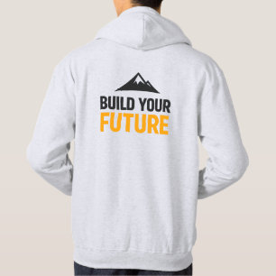 Veste À Capuche Construisez Votre Avenir Sweat-Shirt Minimaliste M