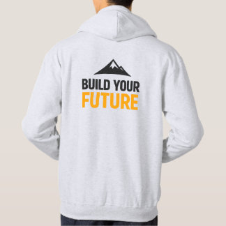 Veste À Capuche Construisez Votre Avenir Sweat-Shirt Minimaliste M