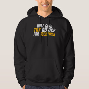 Veste À Capuche Consultant Fiscal Cpa Funny Donnera Des Conseils F