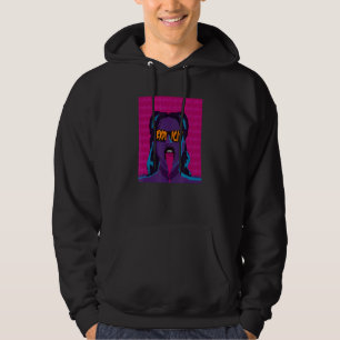 Veste À Capuche Contenu explicite fille triste esthétique Edgy Str
