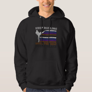 Veste À Capuche Continuez à Rouler Jusqu'à Ce que la Ceinture Devi