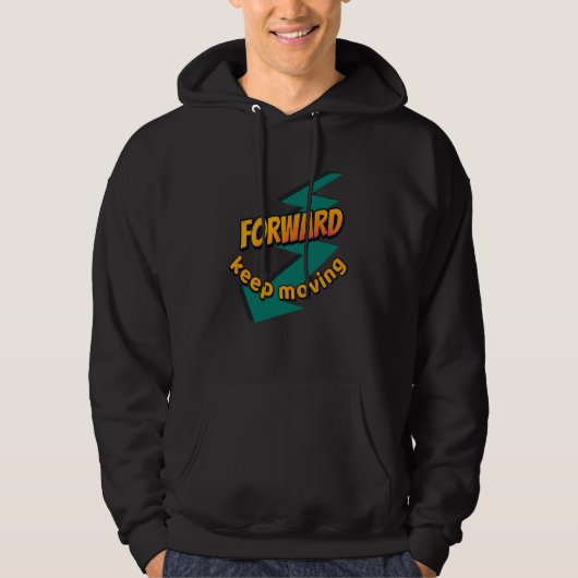 Veste À Capuche Continuez d'avancer (Devant)