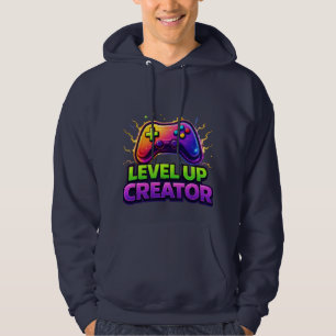 Veste À Capuche Contrôleur de jeu Style de rue décontracté tendanc