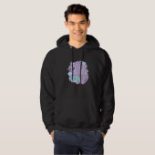 Veste À Capuche Controll de jeu vidéo classique formé mignon rétro (Devant entier)