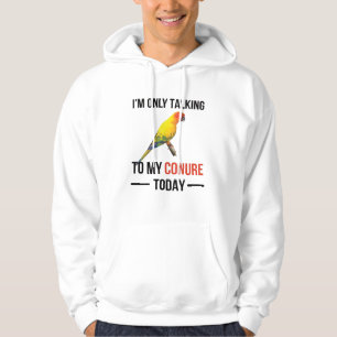 Veste À Capuche Conure Owners Gifts Conure Lover Parrot Sun Conure