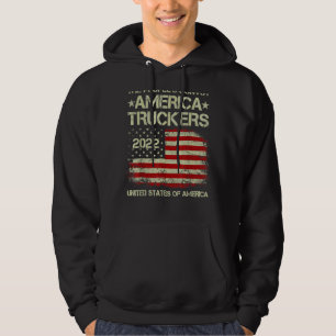 Veste À Capuche Convois populaires 2022 America Truckers Liberté C