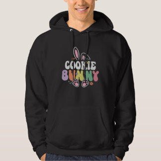 Veste À Capuche Cookie Bunny Women Easter Day Rabbit Grandma Famil
