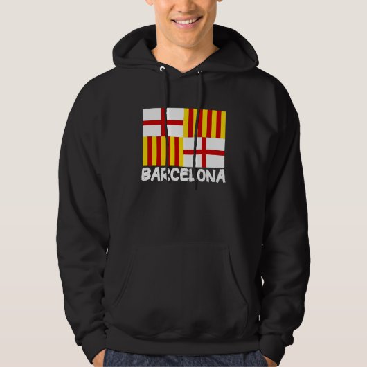 Veste À Capuche Cool Barcelona Flag (Devant)