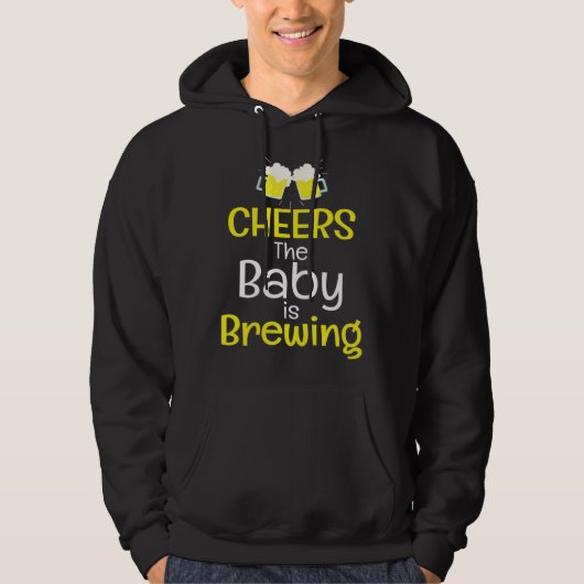 Veste À Capuche Cool Cheers Baby Is Brewing Beer Brewing Teachers (Devant)