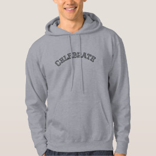 Veste À Capuche Cool College Modern Text Célébrer Hommes