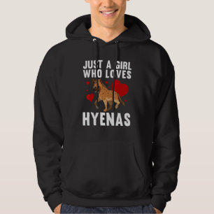 Veste À Capuche Cool Hyena Femmes Filles Faune Afrique Zoo Keeper