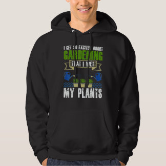 Veste À Capuche Cool I Wet My Plants  Plant Gardening  Men Women