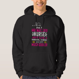 Veste À Capuche Cool Je suis une infirmière tatouée comme une infi