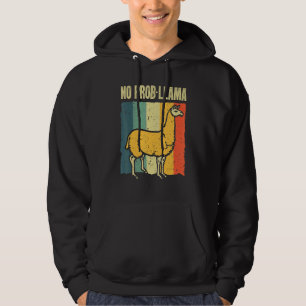 Veste À Capuche Cool Llama Pour Hommes Femmes Pas De Prob Llama Al