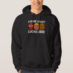 Veste À Capuche Cool Lucha Libre pour hommes femmes Luchador Mexic