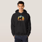 Veste À Capuche Cool Retro Sunset Rottweilers Great Rottweiler Pro (Devant entier)