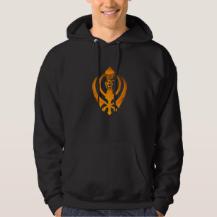 Veste À Capuche Cool Sikh Khanda Et Ik Onkar