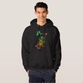 Veste À Capuche Cool Swinning Pineapper Swinger Pineapple Tropical (Devant entier)