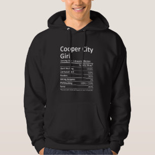 Veste À Capuche Cooper City Girl Floride Funny City Home Roots