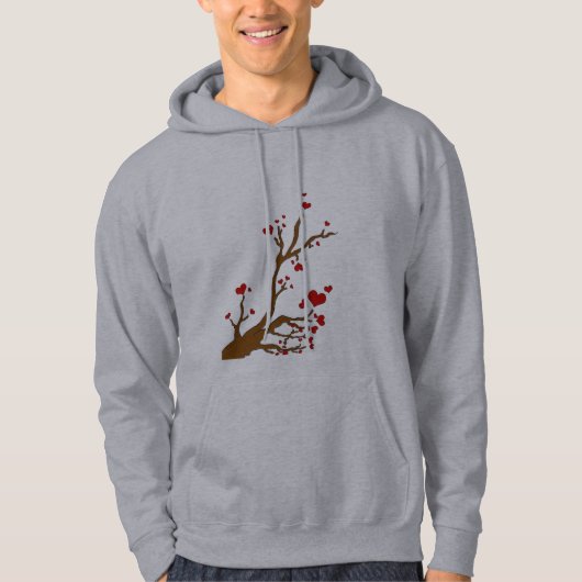 Veste À Capuche copie de l'arbre cardiaque (Devant)