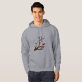 Veste À Capuche copie de l'arbre cardiaque (Devant entier)