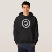 Veste À Capuche Copyleft - l'information veut être libre (Devant entier)