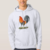 Veste À Capuche Coq bleu Gamecock (Devant)