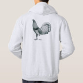 Veste À Capuche coq de combat Crele ou Dom (Dos)