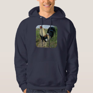 Veste À Capuche Coq de combat de route de campagne