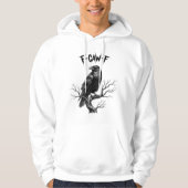 Veste À Capuche Corbeau - F-Caw-F (Devant)