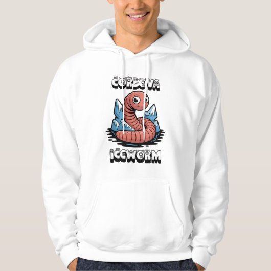 Veste À Capuche Cordova Iceworm Alaska Cryptid (Devant)
