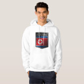 Veste À Capuche Corée du Nord (Devant entier)