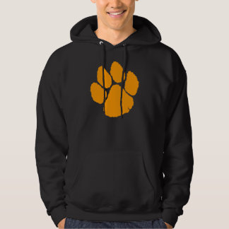 VESTE À CAPUCHE COREY TIGRE RÉTRO '80 TIGRE GRIFFE ORANGE