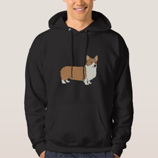 Veste À Capuche Corgi! (Devant)