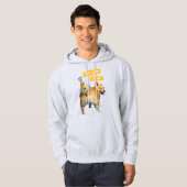 Veste À Capuche Corgi Butt Birthday Hat (Devant entier)