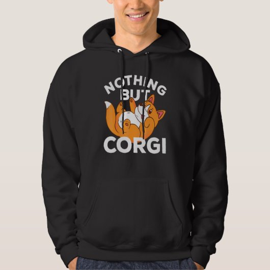 Veste À Capuche Corgi Butt - Corgi Butt (Devant)
