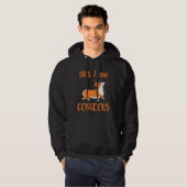 Veste À Capuche Corgi corgeeux (Devant entier)