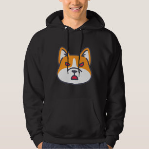 Veste À Capuche Corgi en colère 968