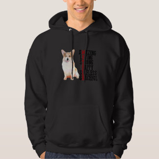 Veste À Capuche Corgi Extraordinaire Aimer Forte Happy Selfless Gr