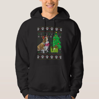 Veste À Capuche Corgi laide chien de Noël