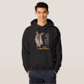 Veste À Capuche Corgi Maman Chien Corgi (Devant entier)