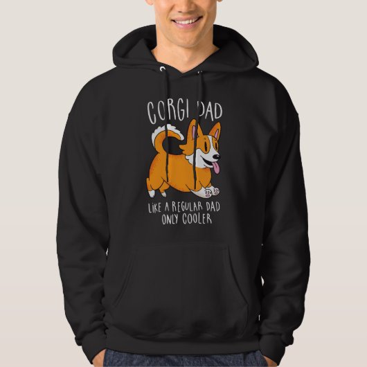 Veste À Capuche Corgi Papa 1278 (Devant)