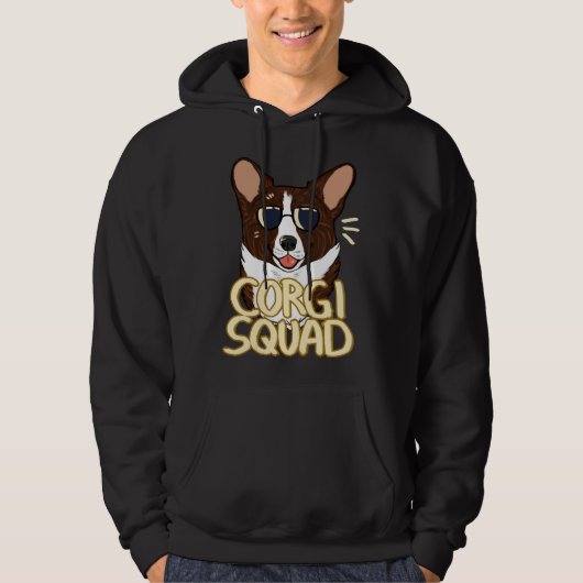 Veste À Capuche Corgi Squad Brindle (Devant)