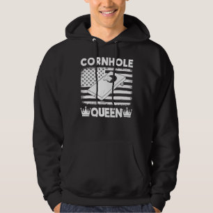 Veste À Capuche Cornhole Queen Cornhole Team Bean Bag Cornhole 1