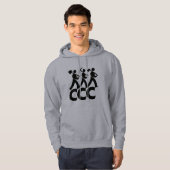 Veste À Capuche Corps civils ccc de conservation de l'Amérique de (Devant entier)