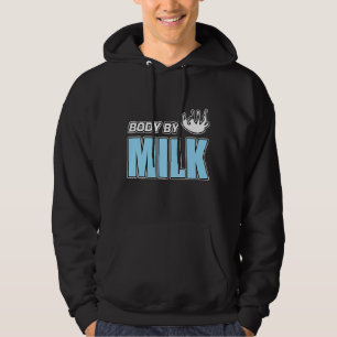 Veste À Capuche Corps Homme Par Lait Fraise Chocolat Shake Mat