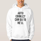 Veste À Capuche Correction automatique Peuvent Aller à (Devant)