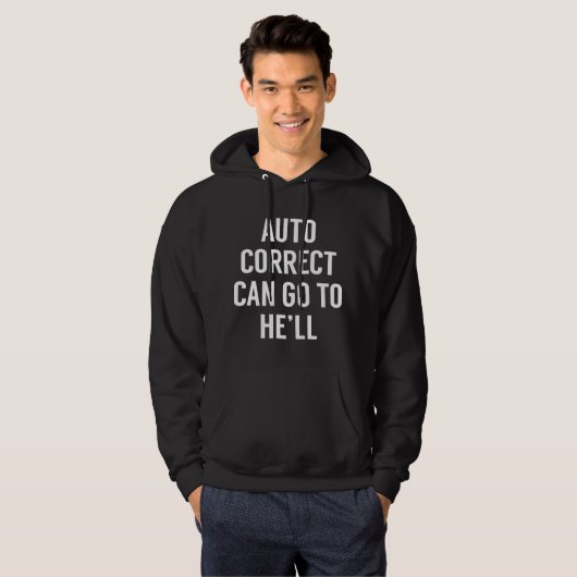 Veste À Capuche Correction automatique Peuvent Aller à (Devant entier)