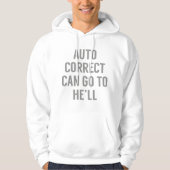 Veste À Capuche Correction automatique Peuvent Aller à (Devant)
