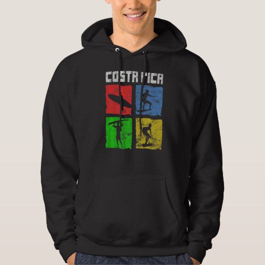 Veste À Capuche Costa Rica Surf (Devant)